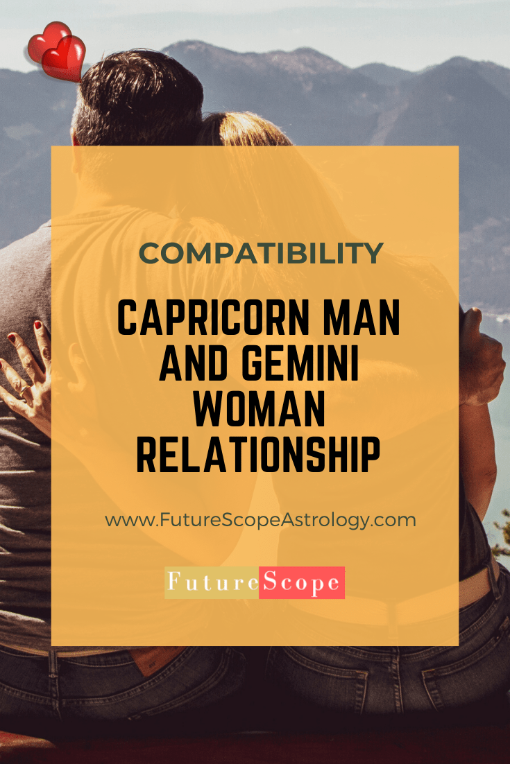 Capricorn Man and Gemini Woman Compatibility (20%, low): love, marriage ...