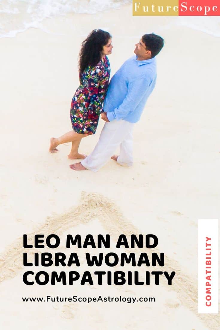 Leo Man and Libra Woman Compatibility (75, high) love, marriage