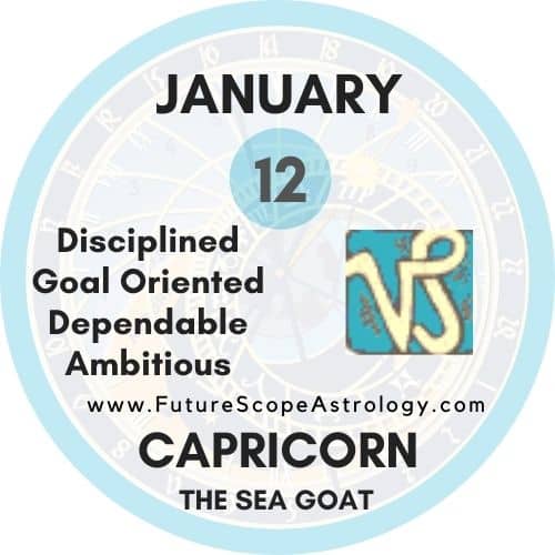 January 12 Zodiac Sign (Capricorn) Birthday Personality, Birthstone ...