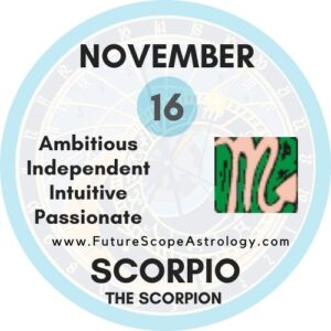 November 16 Zodiac (SCORPIO) Birthday Personality, Birthstone ...