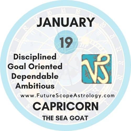 January 19 Zodiac Sign (Capricorn) Birthday: Personality, Zodiac Sign, Compatibility, Ruling Planet, Element, Health and Advice