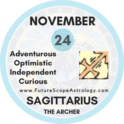 November 24 Zodiac (Sagittarius) Birthday Personality, Birthstone, Compatibility, Ruling Planet, Element, Health and Advice