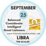 September 25 Zodiac (Libra) Birthday: Personality, Zodiac Sign ...