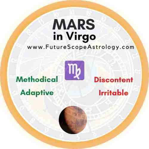 Mars in Virgo in Horoscope personality, traits, wealth, marriage