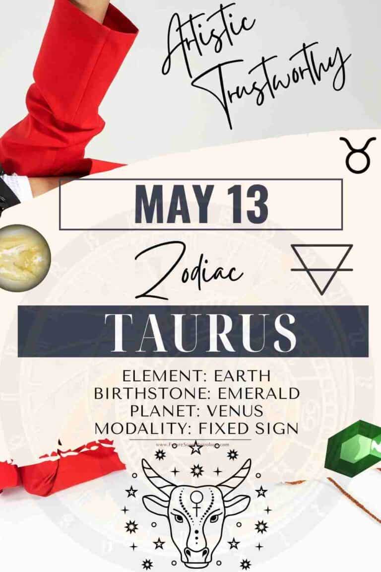 may 13th astrology sign