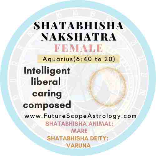 Shatabhisha Nakshatra Female: personality, relationships, career, spirituality
