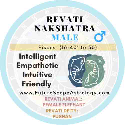 Revati Nakshatra Male: personality, profession, relationships, health