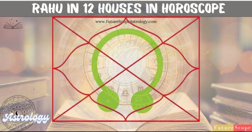 Effects of Rahu in 12 different houses in Horoscope