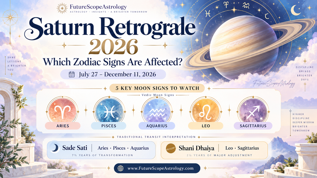 Saturn Retrograde 2026: Which Zodiac Signs Are Affected