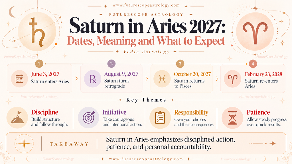 Saturn in Aries 2027: Dates, Meaning and What to Expect