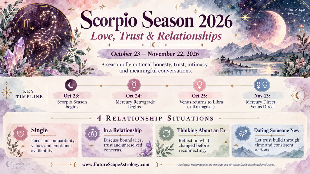 Scorpio Season 2026: Love, Trust & Relationships — What Changes This Year?