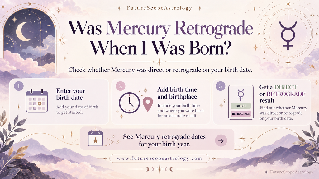 Was Mercury Retrograde When I Was Born?