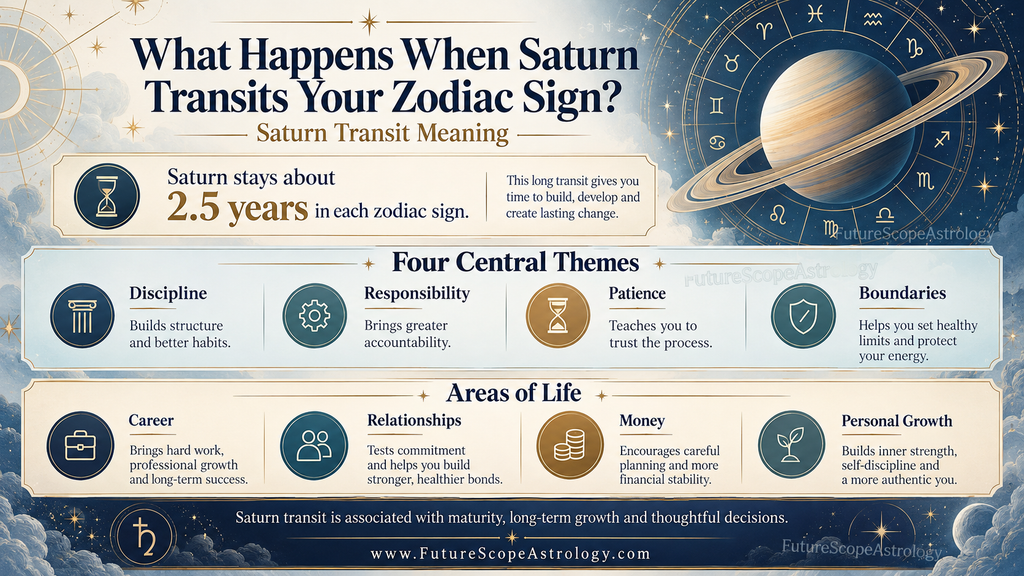 What Happens When Saturn Transits Your Zodiac Sign?