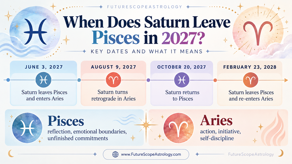 When Does Saturn Leave Pisces in 2027